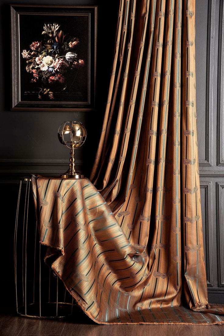 Luxury Velvet Curtains for Living Room: Green, Orange, Navy, Brown, Gold, Turquoise & Gray